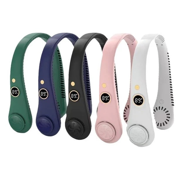 CoolNeck neck fan in five colors